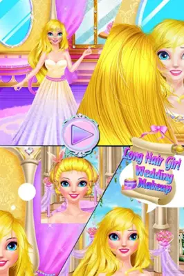 Long Hair Princess Wedding 2 android App screenshot 4